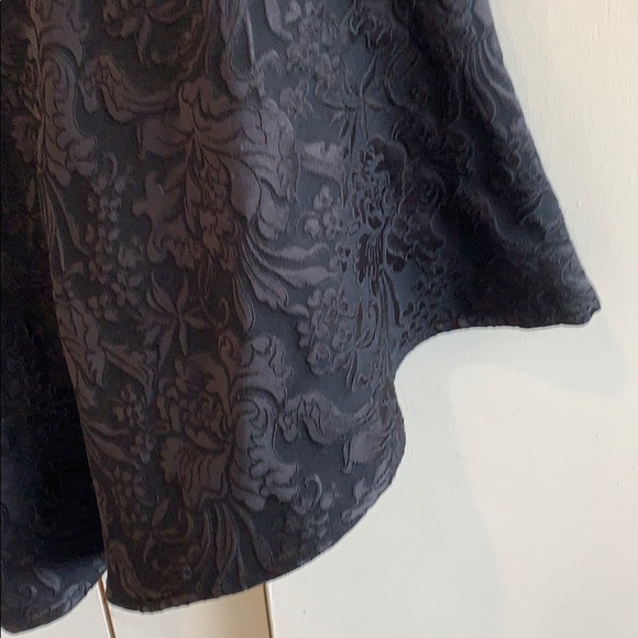 MINT Marina Rinaldi damask tulip skirt BLACK US XL - Picture 6 of 11